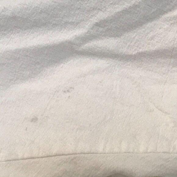 Vintage Y2K White Two Piece Windbreaker Jacket and Shorts / Size: Small - Picture 12 of 13